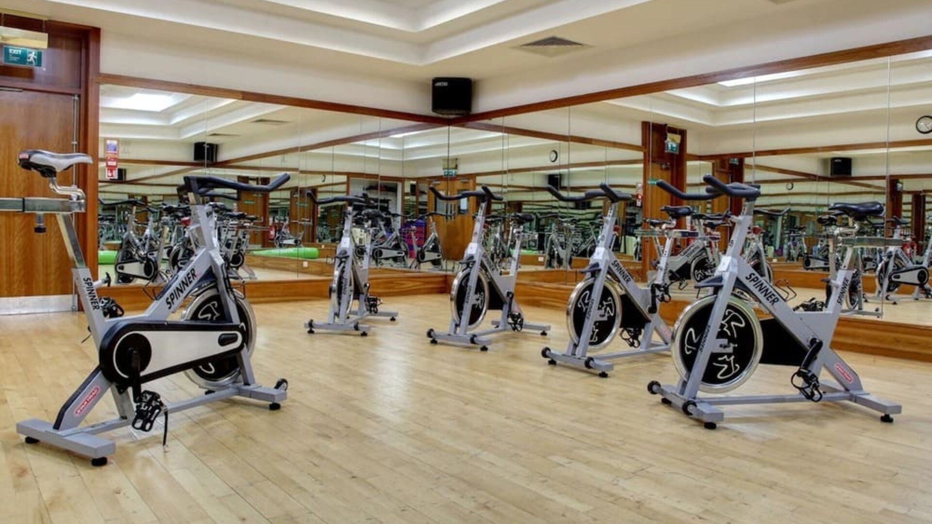 Fitness center available at DoubleTree By Hilton Edinburgh Airport.
