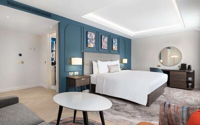 Spacious day use room with sofa at Lost Property St. Paul's London, Curio Collection By Hilton.