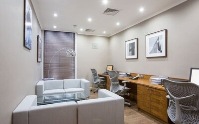 Business center available at Hilton Garden Inn Glasgow City Centre.