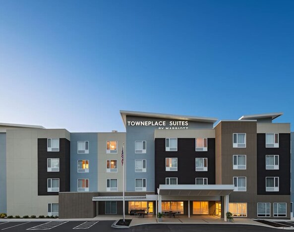 Hotel exterior at TownePlace Suites Edgewood Aberdeen.
