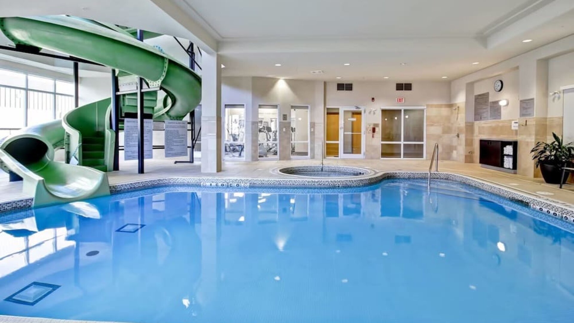 Refreshing indoor pool at Fairfield By Marriott Guelph.
