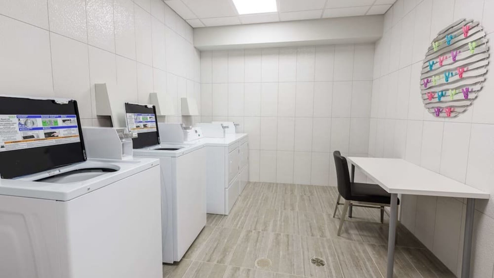 Laundry facility at Executive Residency By Best Western.