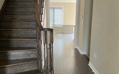 Hotel interior at Home Stay Canada.