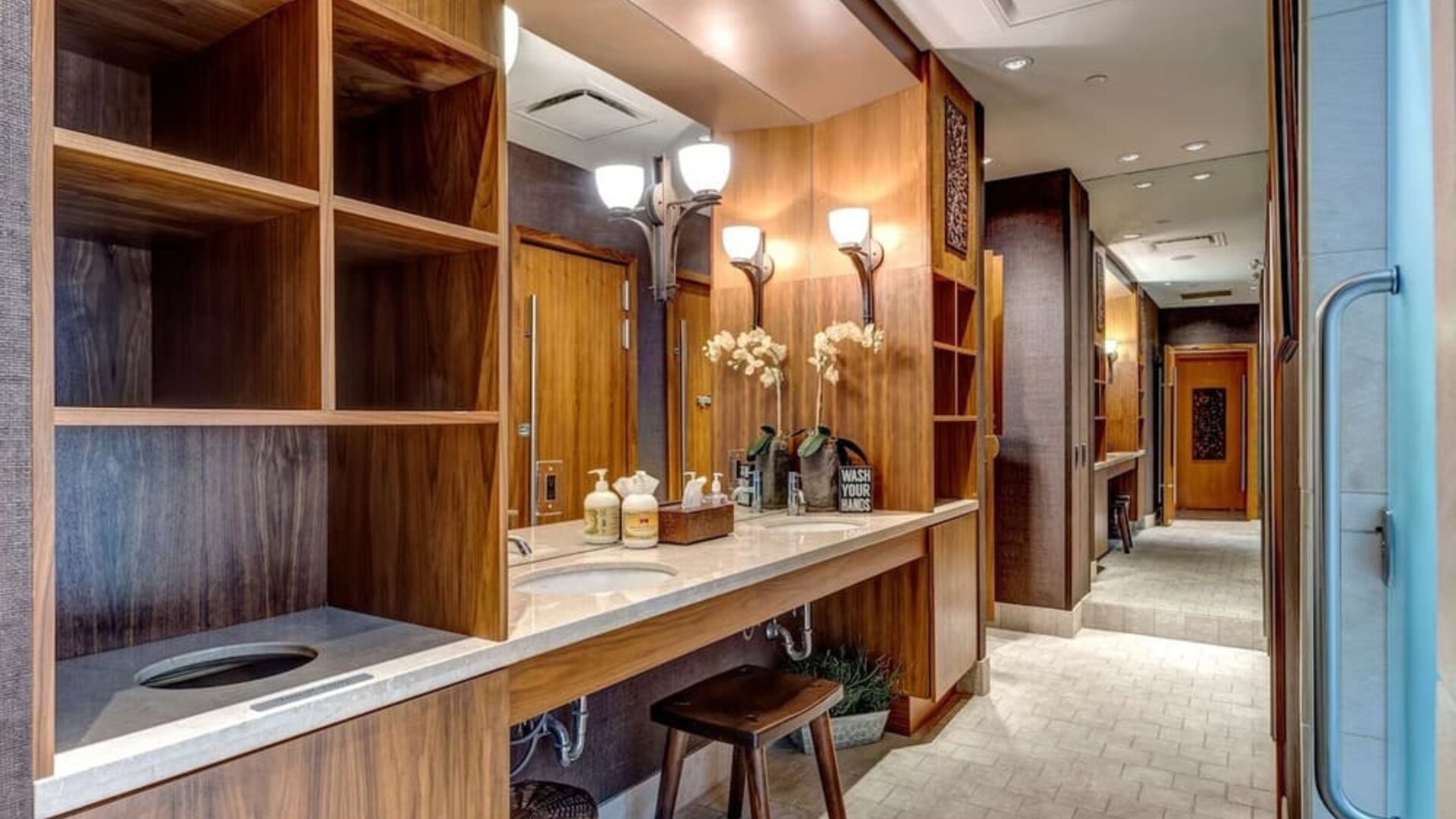 Hotel spa at Hilton Whistler Resort & Spa.