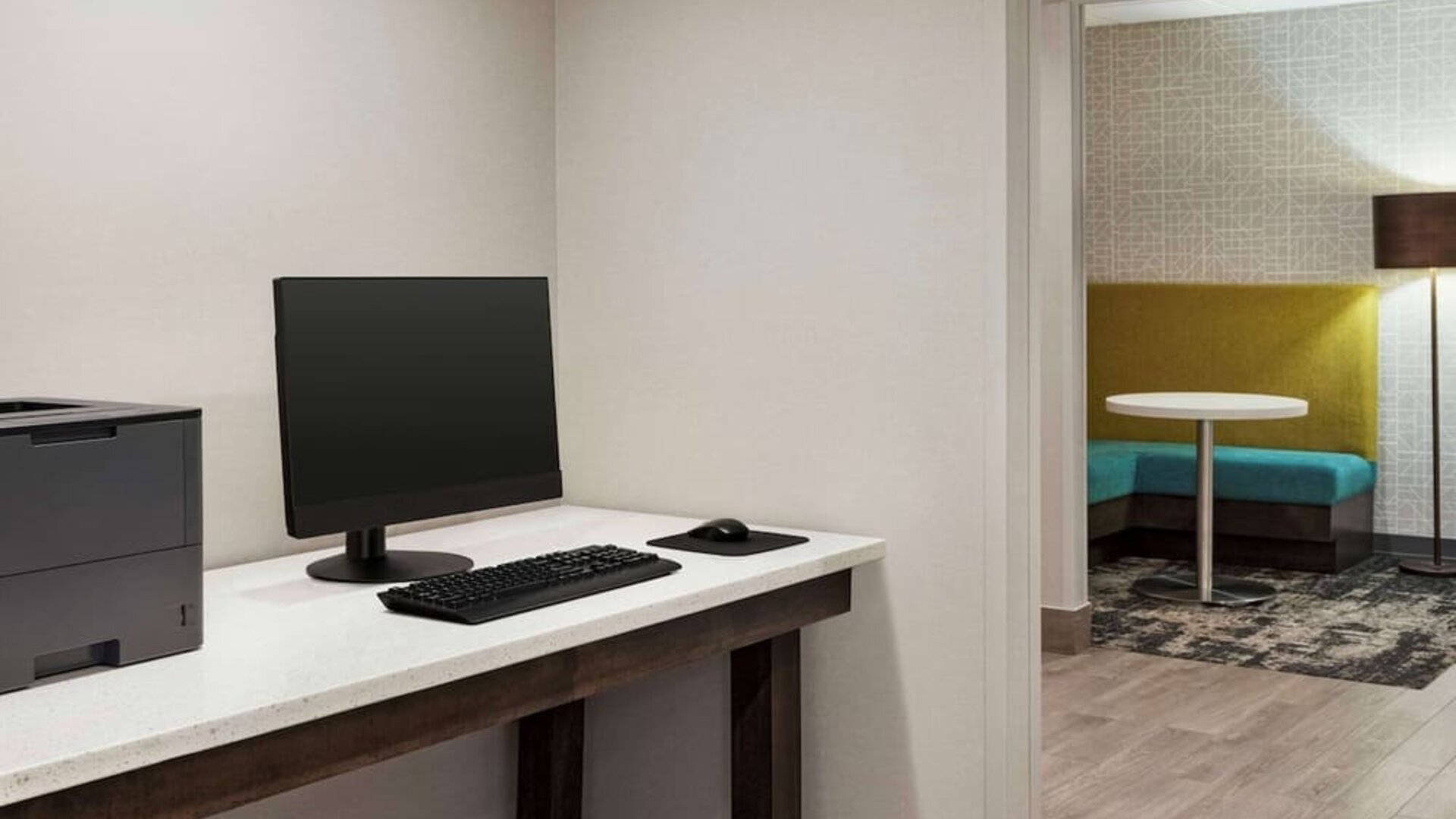 Business center available at Hampton Inn Chicago O`Hare.