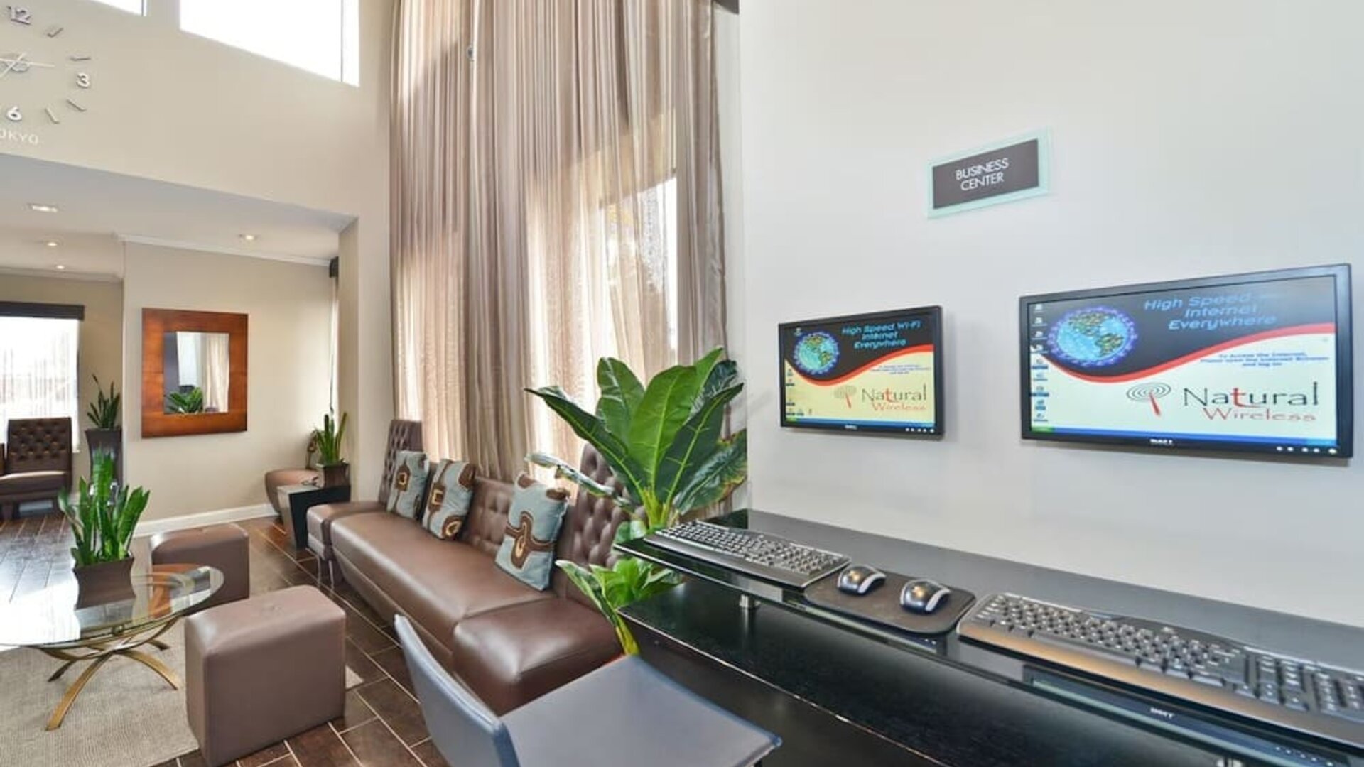 Business center available at Best Western Plus Newark Airport West.