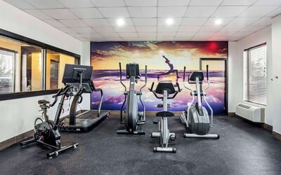 Fitness center available at Best Western Plus Newark Airport West.