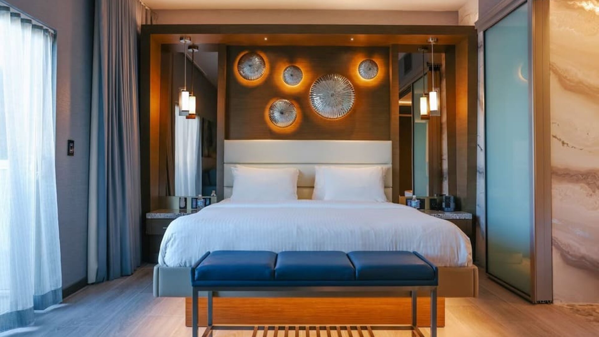 Day use room at Shade Hotel Manhattan Beach.