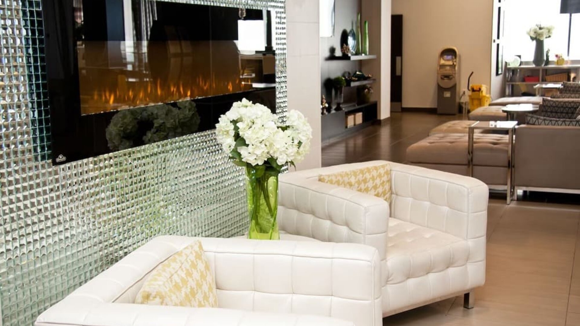 Lounge area at The Hollis Halifax - A DoubleTree Suites By Hilton.