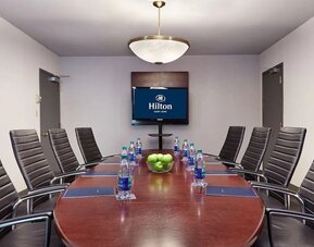 Professional meeting room at the Hilton Saint John.