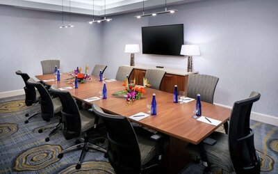 Meeting room available at Hilton Albany.
