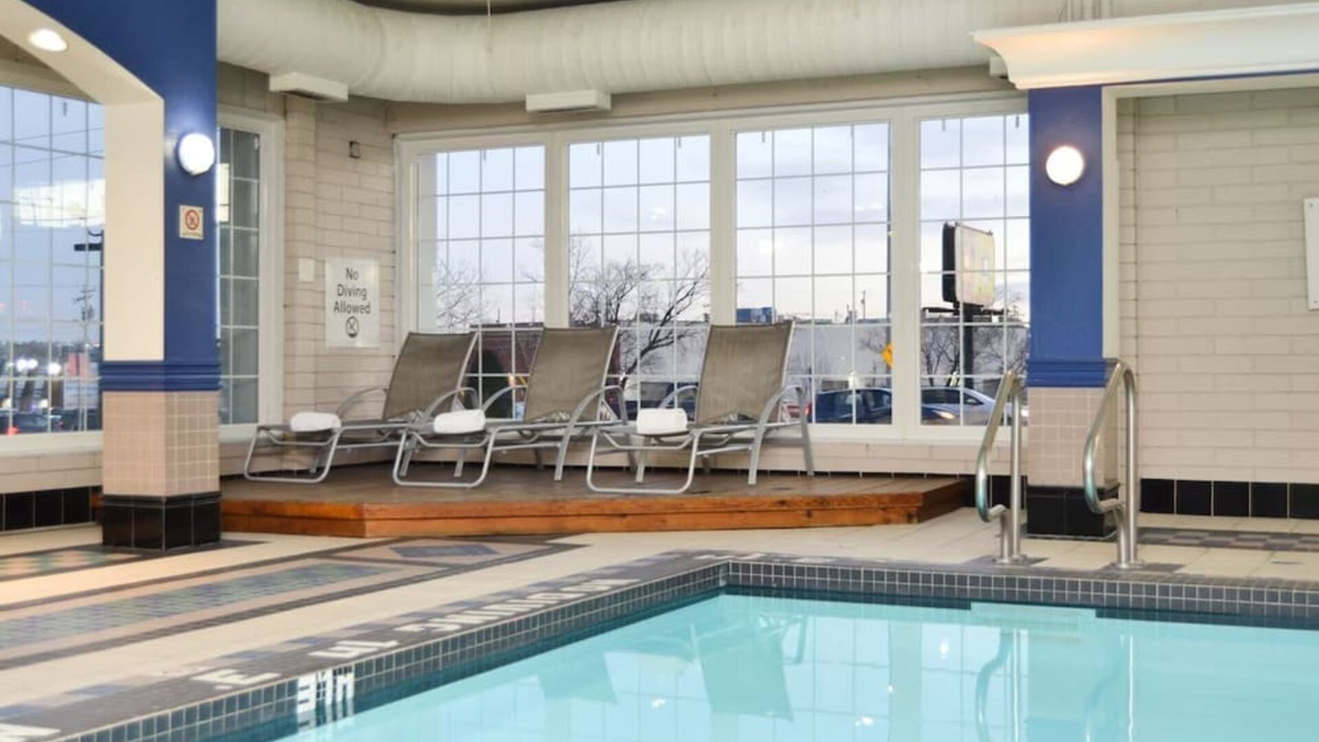 Relaxing indoor pool at Amenida Residences.