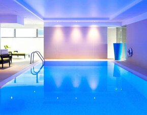 Refreshing indoor pool at Novotel London Paddington.
