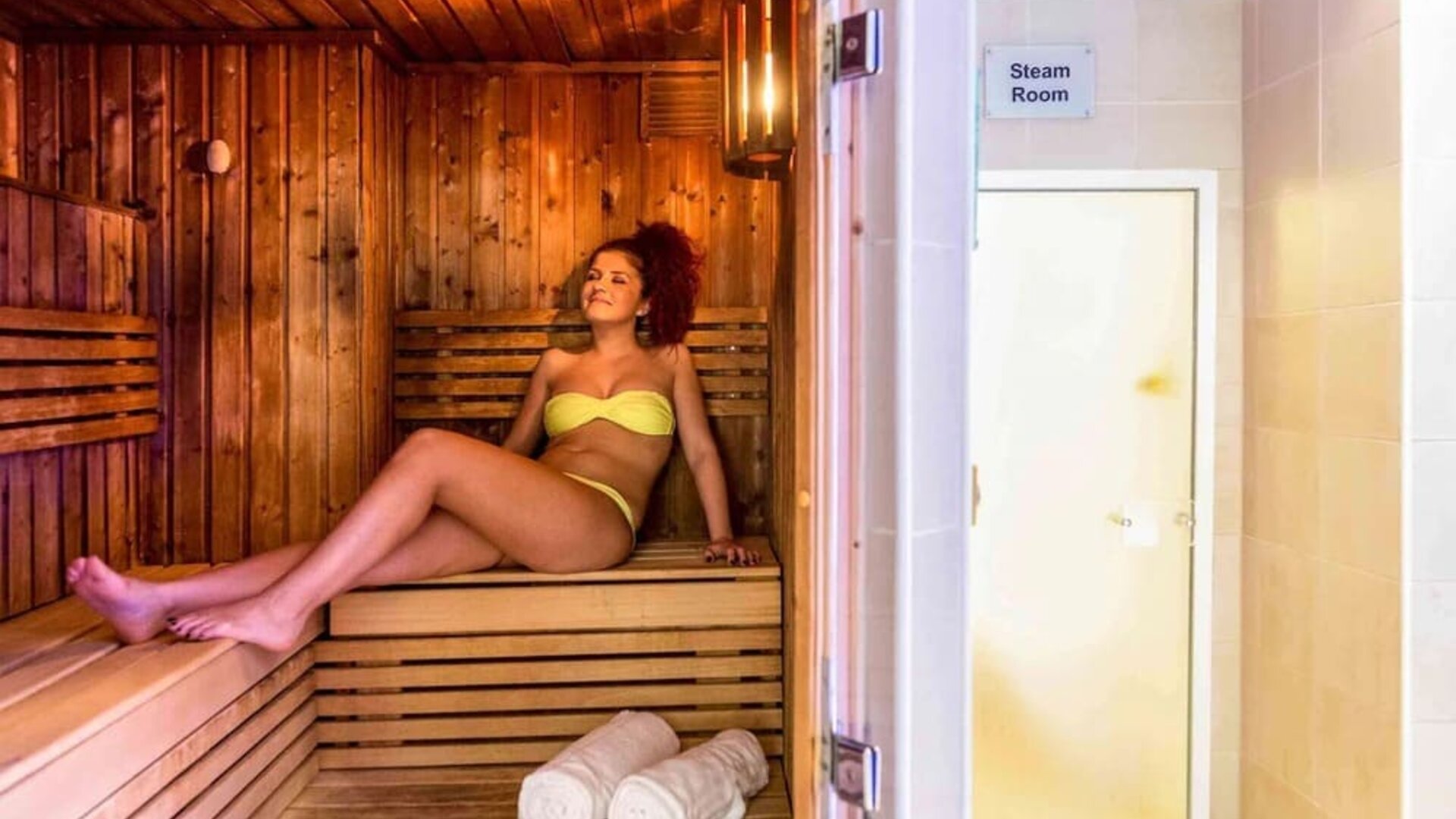 Sauna available at Novotel London Paddington.
