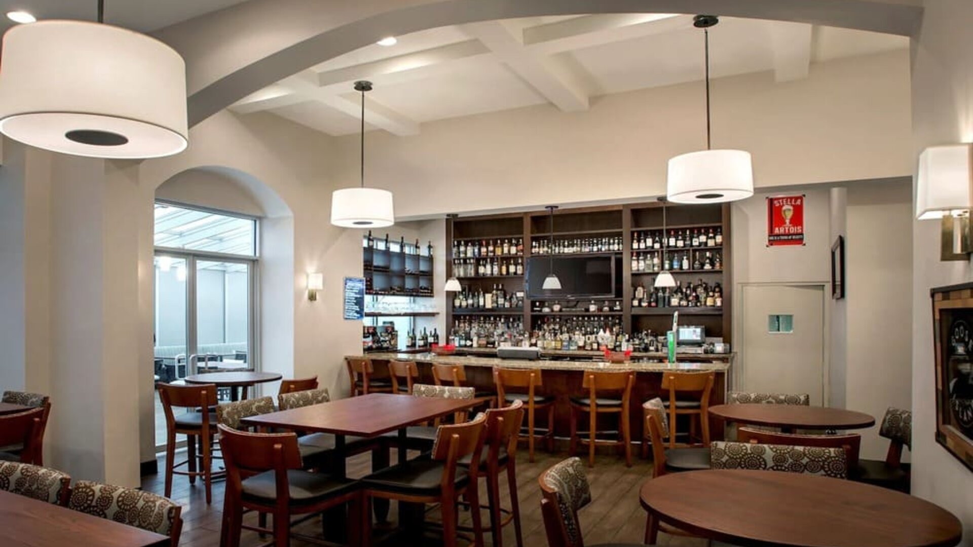 Hotel bar at Holiday Inn Manhattan 6th Ave - Chelsea.