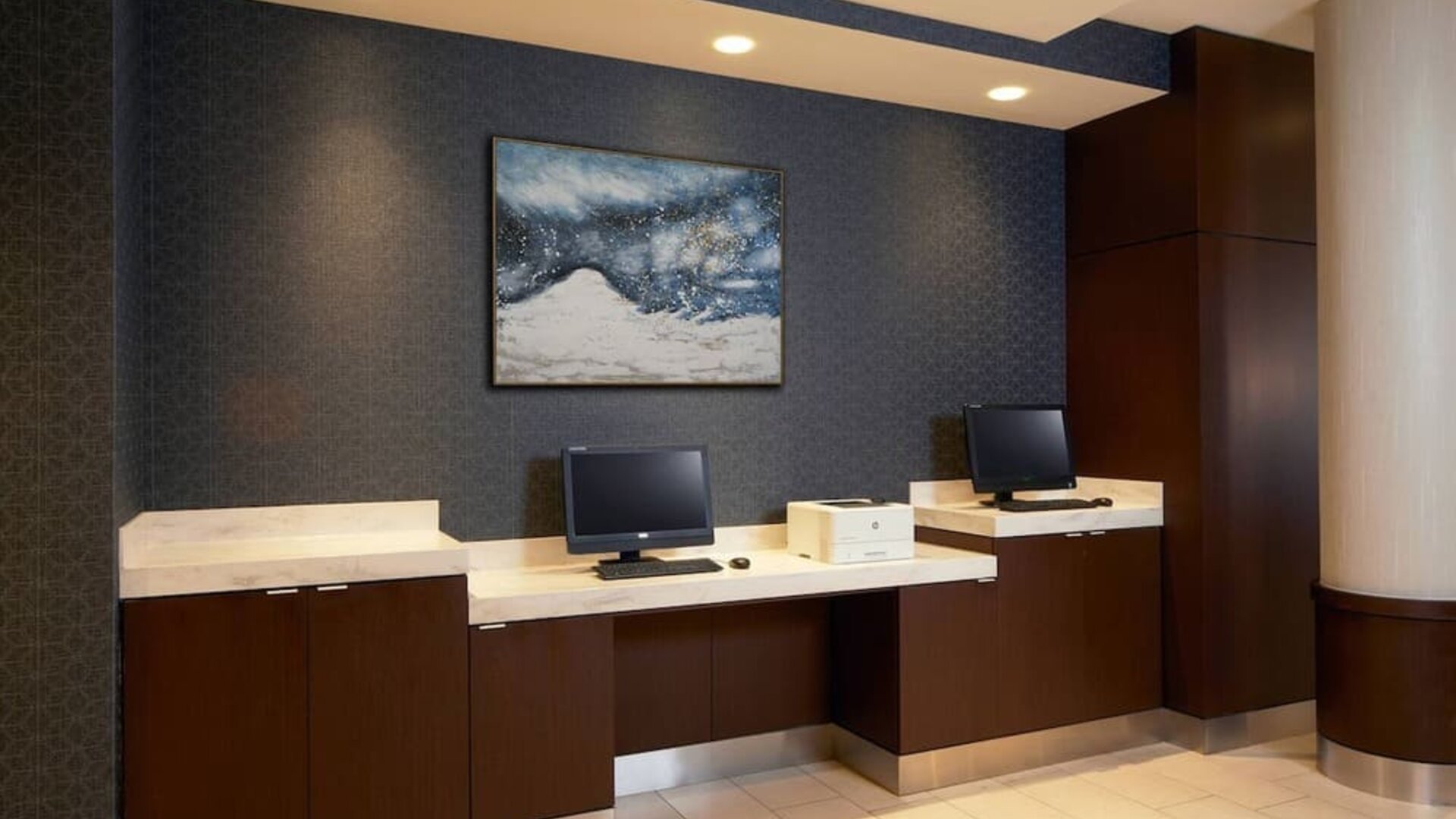 Business center available at Courtyard By Marriott Los Angeles LAX/Century Boulevard.