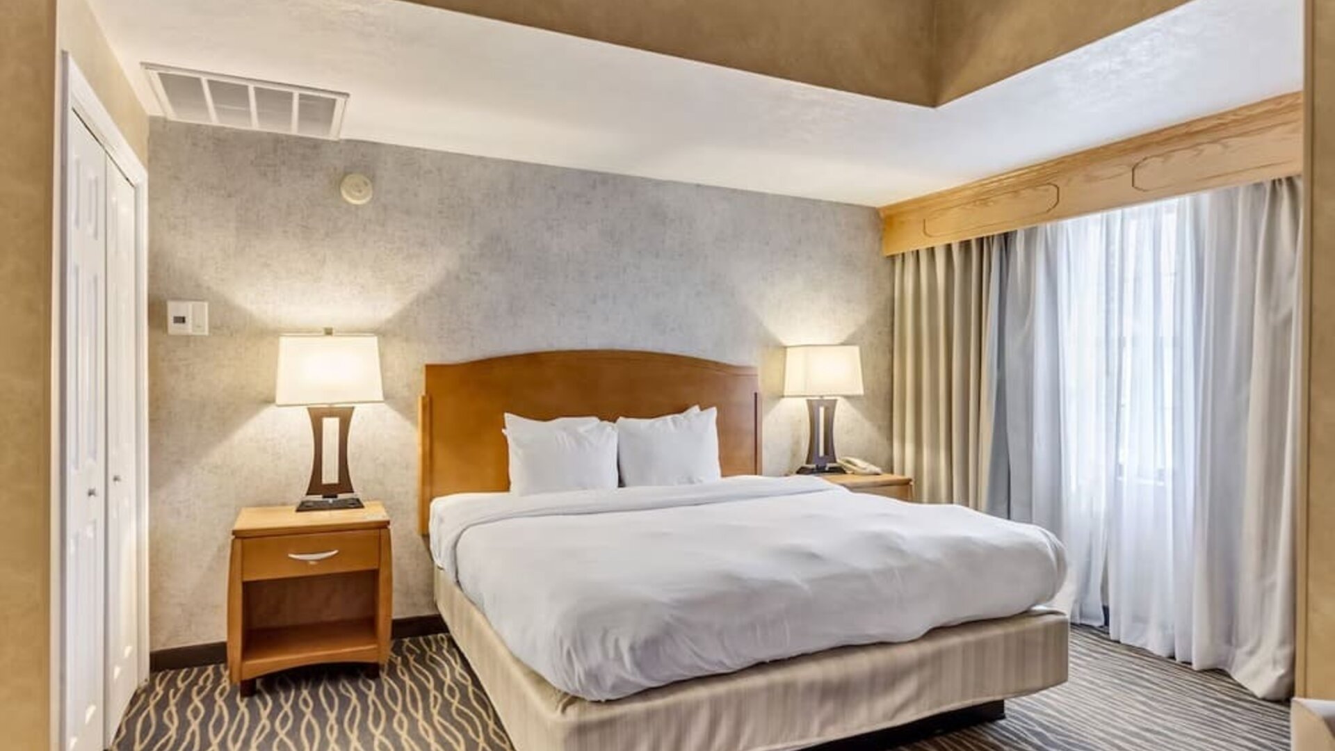 Day use room at Radisson Hotel Salt Lake City Airport.