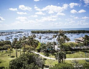 View from the hotel at The Mutiny Hotel.