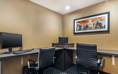 Business center available at Best Western Braintree.