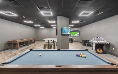 Game room available at Crowne Plaza Aire MSP Airport - Mall Of America.
