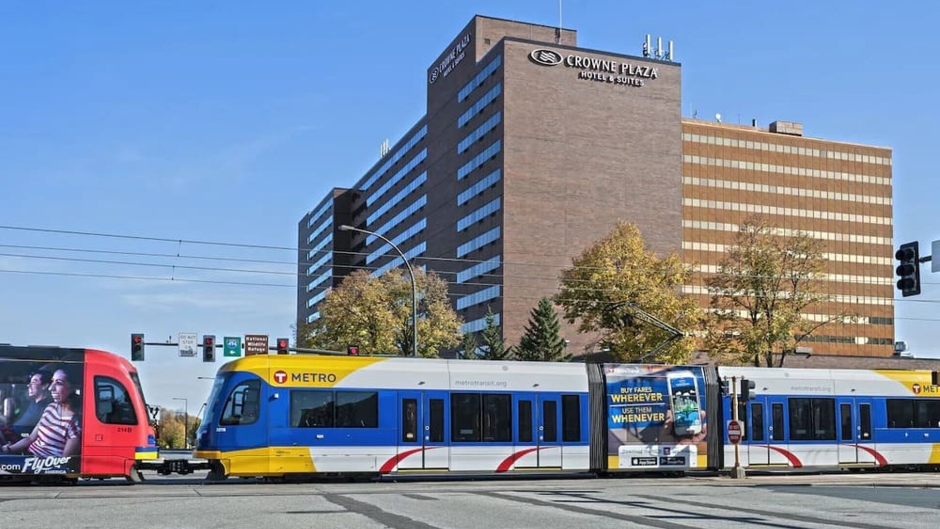 Hotel exterior at Crowne Plaza Aire MSP Airport - Mall Of America.