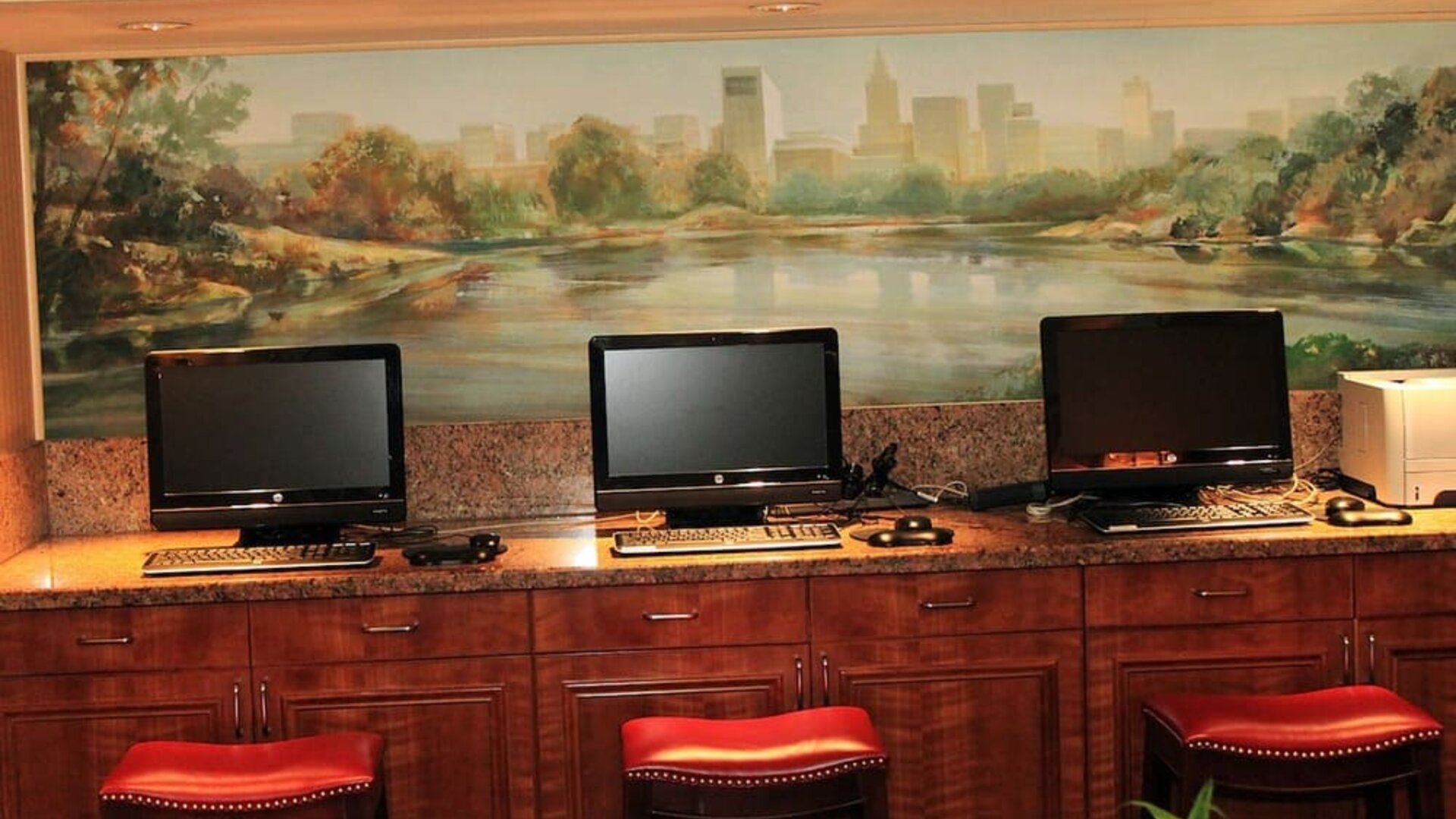 Business center available at San Carlos Hotel.