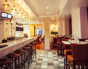 Hotel bar at San Carlos Hotel.