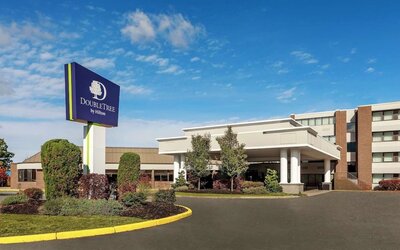 Hotel exterior at DoubleTree By Hilton Westborough.