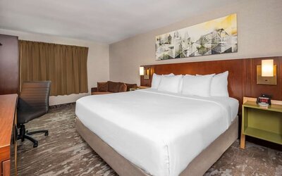 Standard day use room with work desk at Comfort Inn Ottawa East.