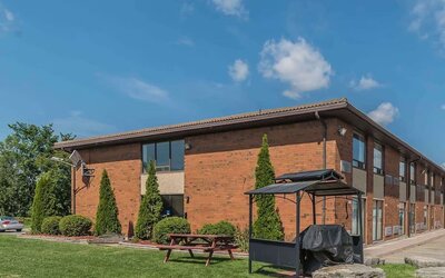 Hotel exterior at Comfort Inn Cobourg.