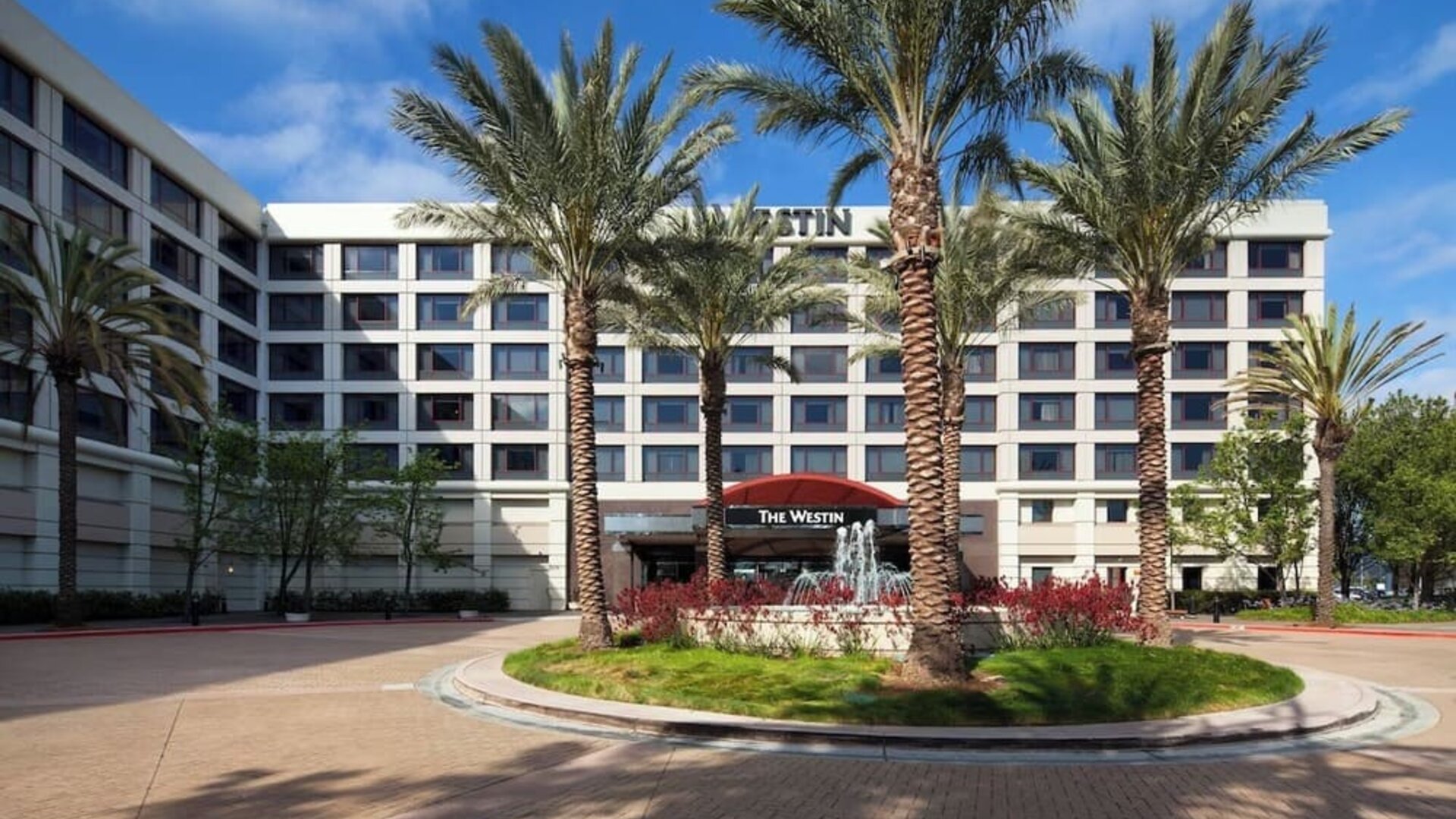 Hotel exterior at The Westin SFO Airport.