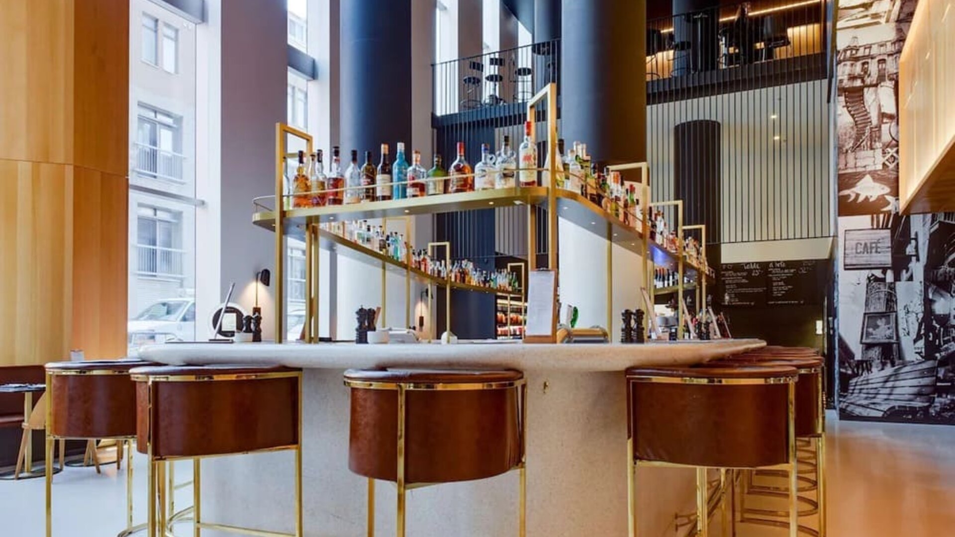 Hotel bar at Hotel Monville - 295871.