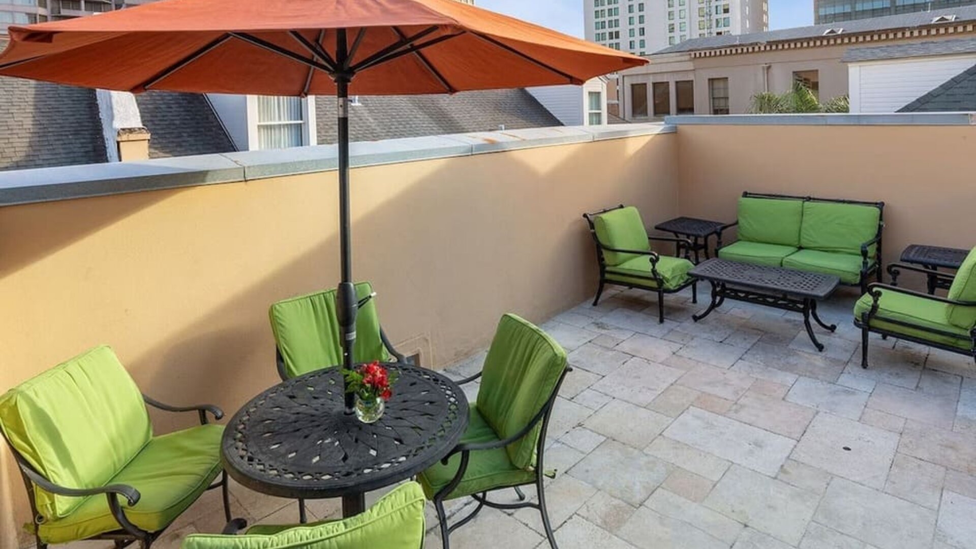 Room balcony at St James Hotel, An Ascend Hotel Collection Member.