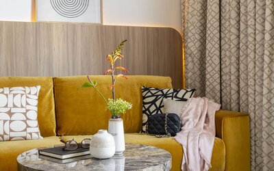 Lounge area at Pullman Lyon.