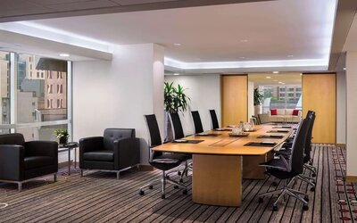 Professional meeting room at Hyatt Regency Vancouver.
