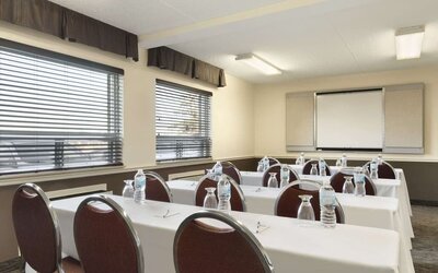 Professional meeting room at Travelodge Edmonton South.