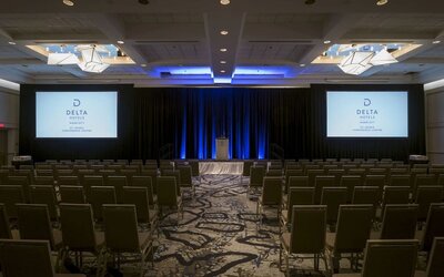 Conference room at Delta St. John's Hotel & Conference Center.