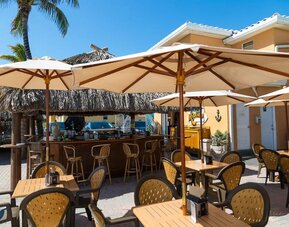 Hotel bar at Riptide Hotel.