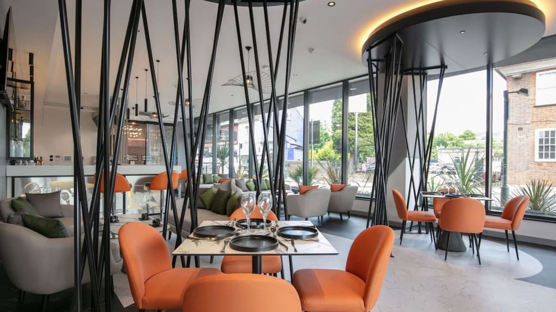 Coworking space at Spark By Hilton Luton.