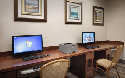 Business center available at Holiday Inn Orlando SW - Celebration Area.