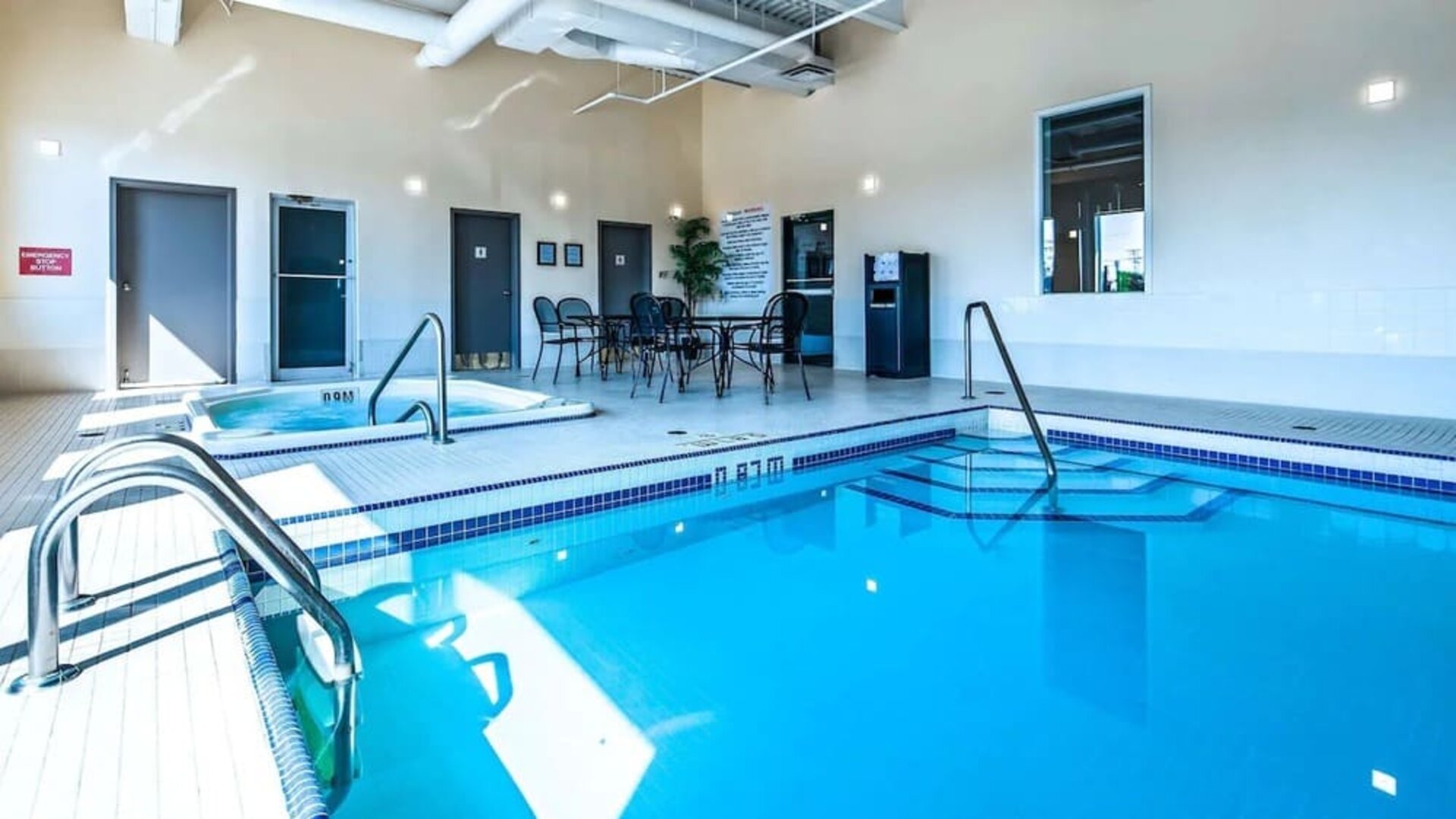 Relaxing indoor pool at Best Western Plus Winnipeg Airport.