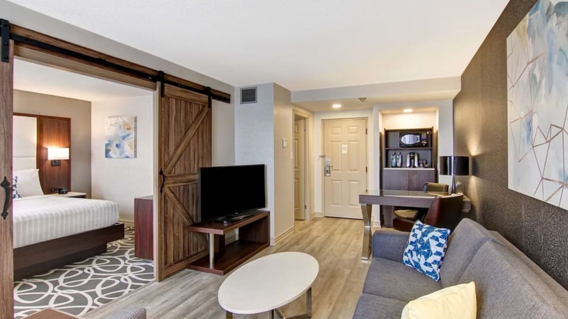 Day use suite with living area at The Park Hotel London.