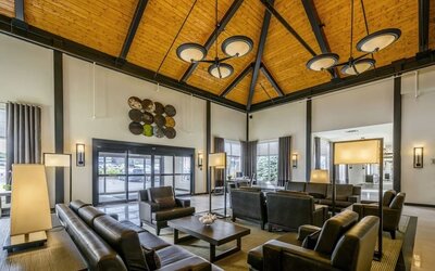 Lobby lounge at Rodd Miramichi River.