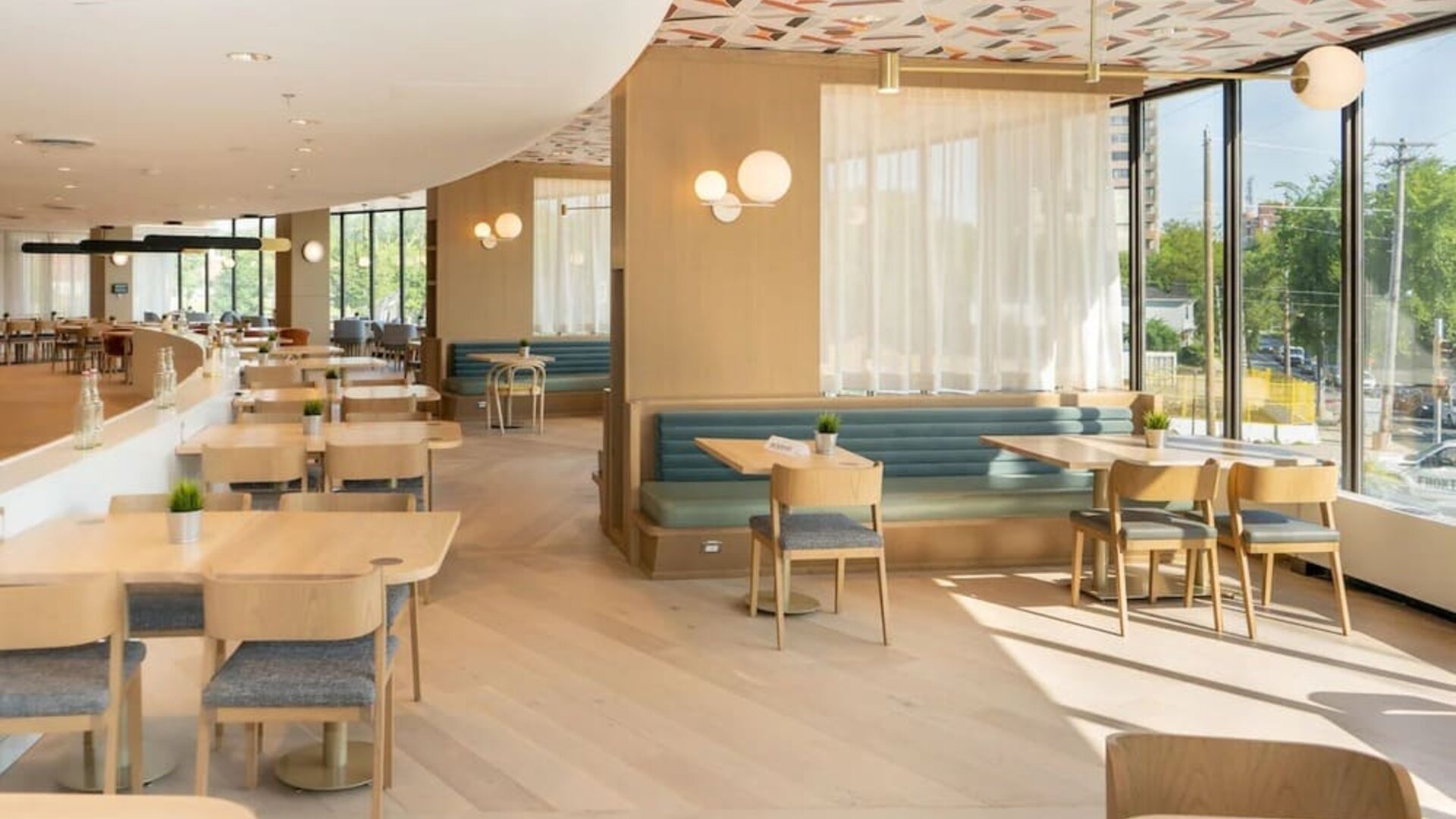 Dining area at Atlantica Hotel Halifax.