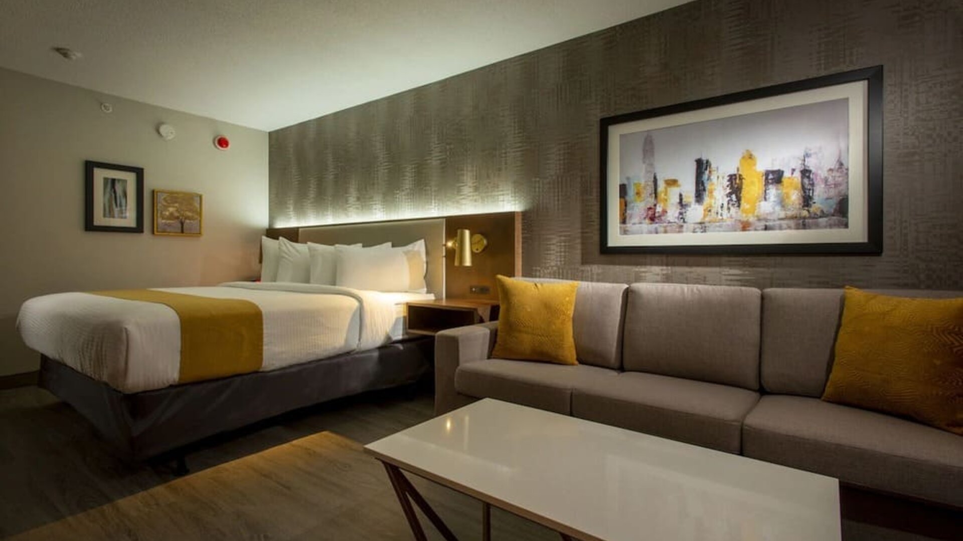 Day use room with living area at Atlantica Hotel Halifax.