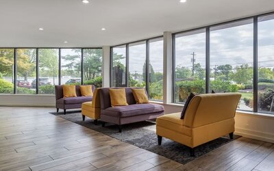 Coworking space at Somerset Lofts.