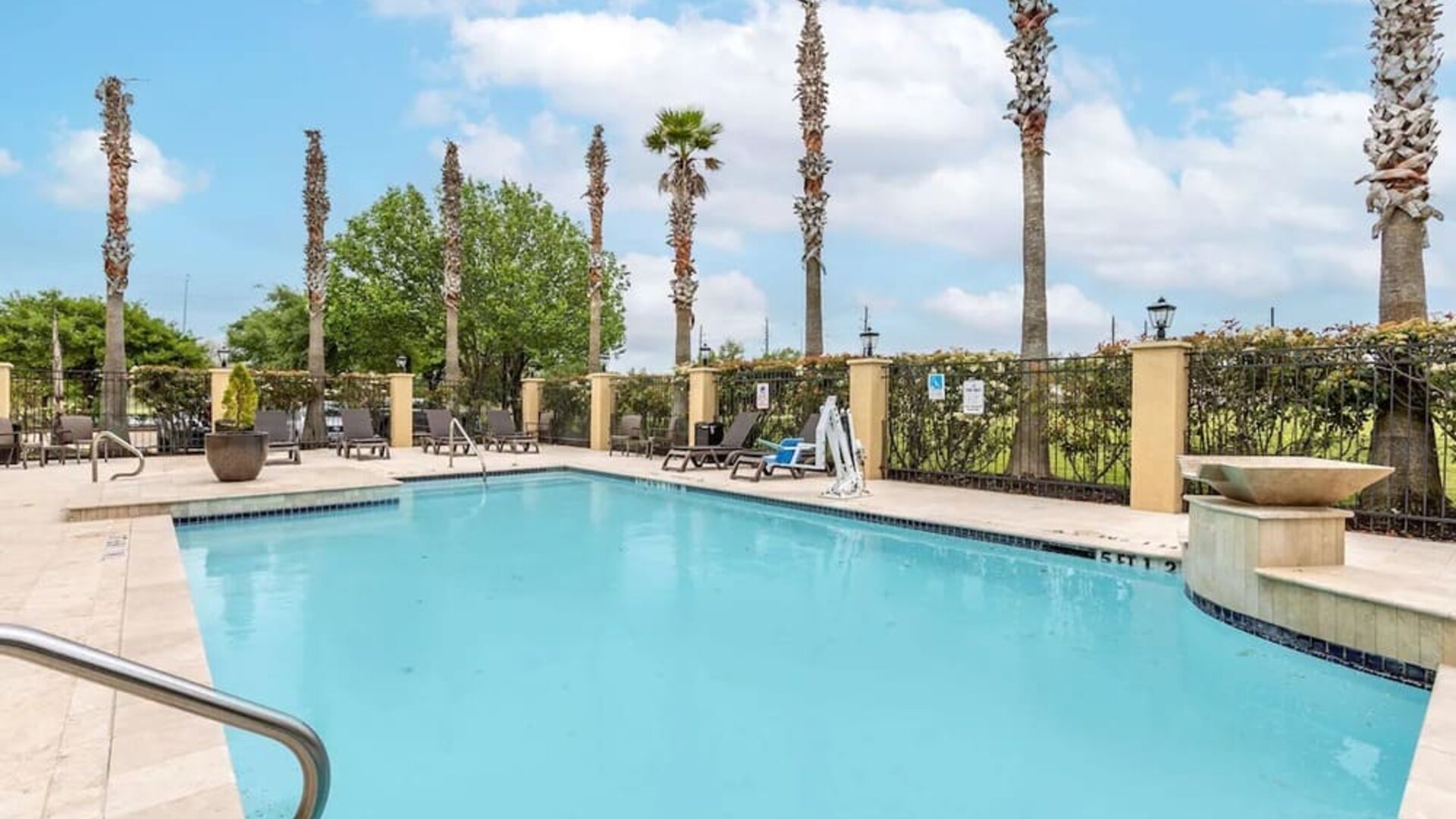 Refreshing outdoor pool at Best Western Sugar Land Inn.