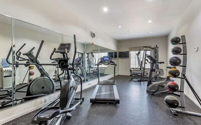 Fitness center available at Best Western Sugar Land Inn.