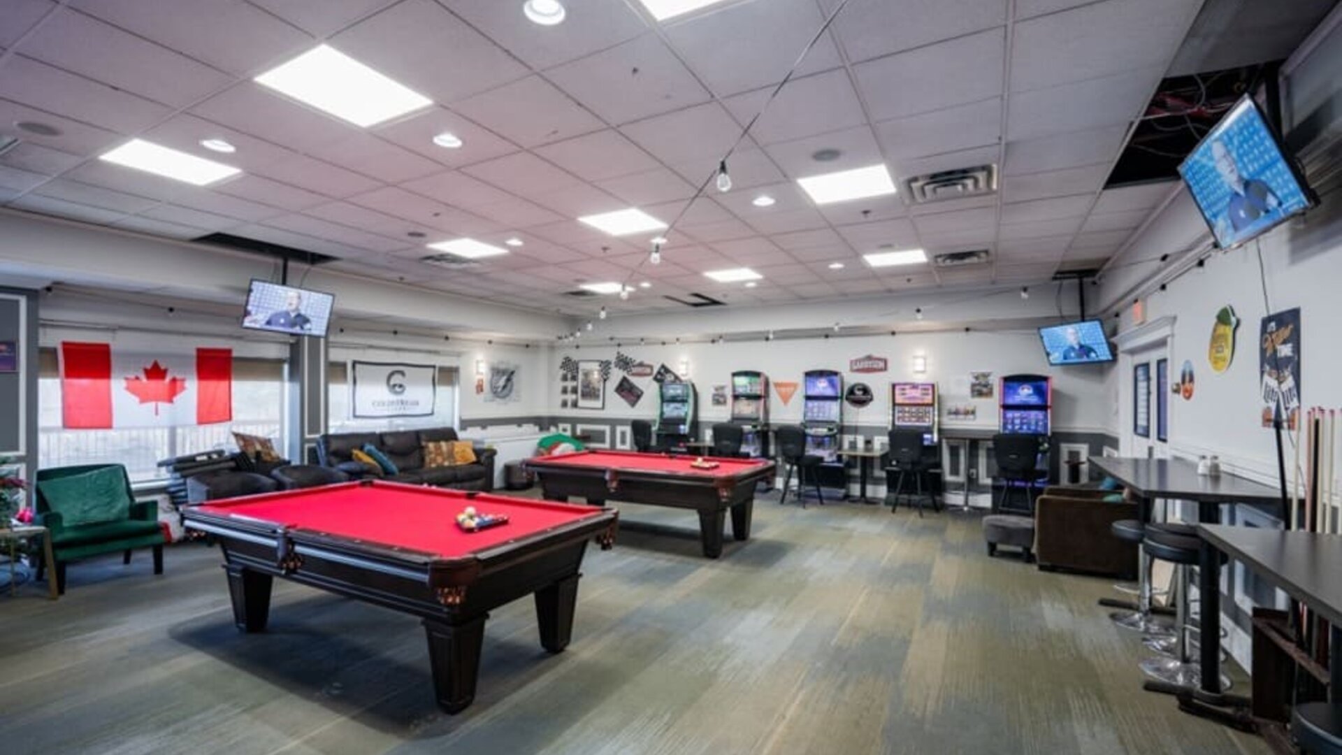 Play room at Halifax Airport Hotel.