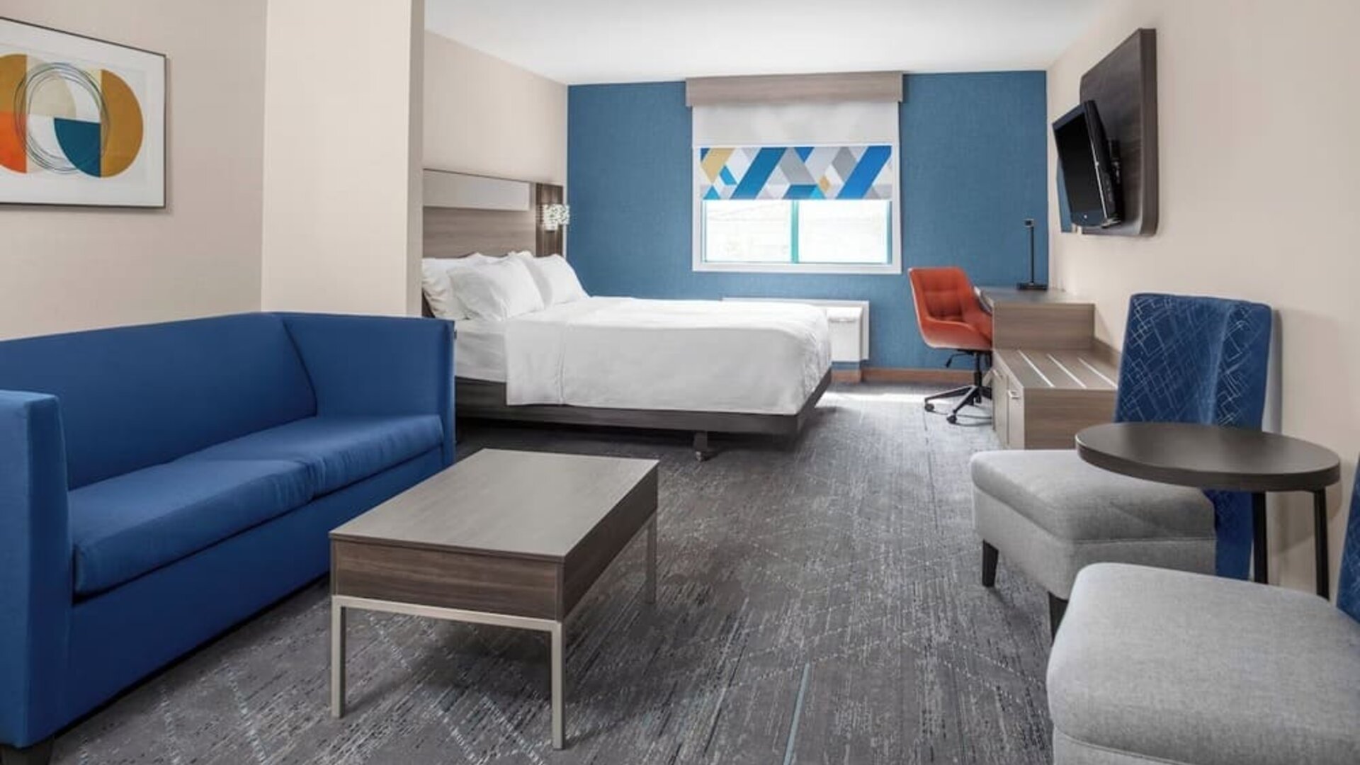 Day use room with living area at Holiday Inn Express & Suites Hermosa Beach.